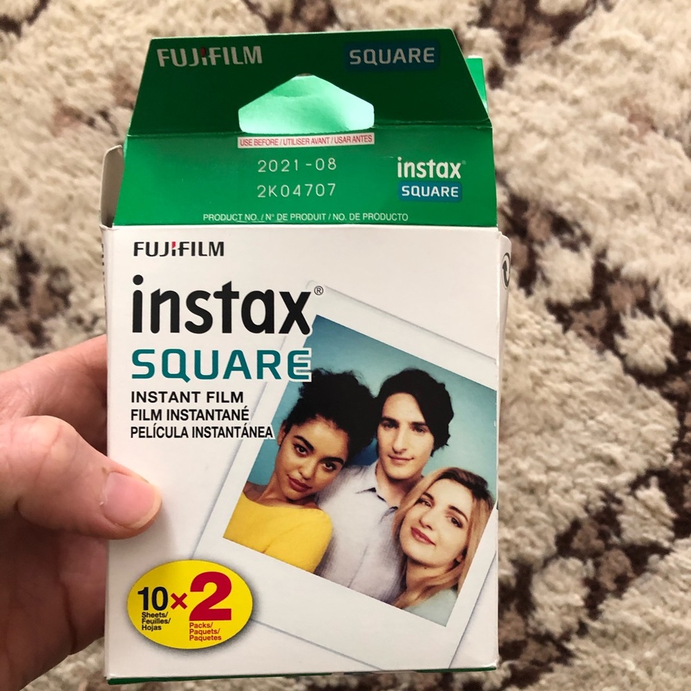 Instax Square instant film 2 pack